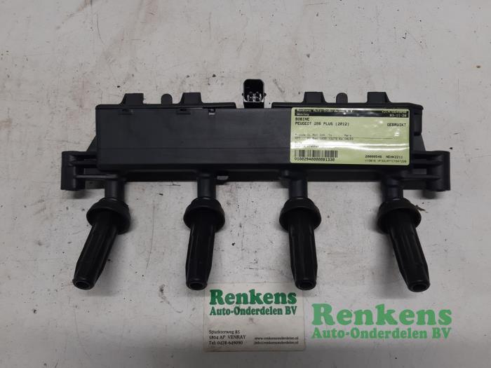 Usagé Bobine Peugeot 206+ (2L/M) 1.4 XS Prix € 25,00 Règlement à la marge proposé par Renkens Auto-Onderdelen B.V.