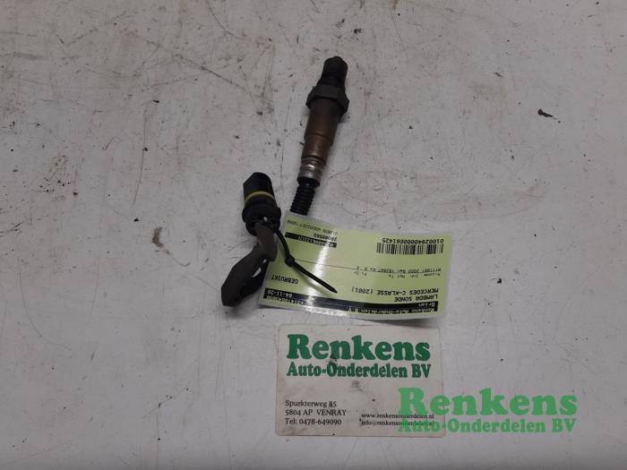 Usados Sonda Lambda Mercedes C Combi (S203) 2.0 C-180 16V Precio € 20,00 Norma de margen ofrecido por Renkens Auto-Onderdelen B.V.