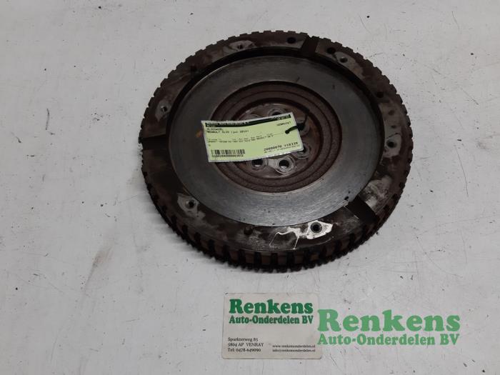Flywheel from a Renault Clio III (BR/CR) 1.5 dCi FAP 2012