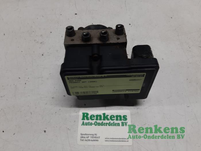 Begagnade ABS-pump Peugeot 207/207+ (WA/WC/WM) 1.6 HDi 16V Pris € 50,00 Marginaltabell erbjuds av Renkens Auto-Onderdelen B.V.