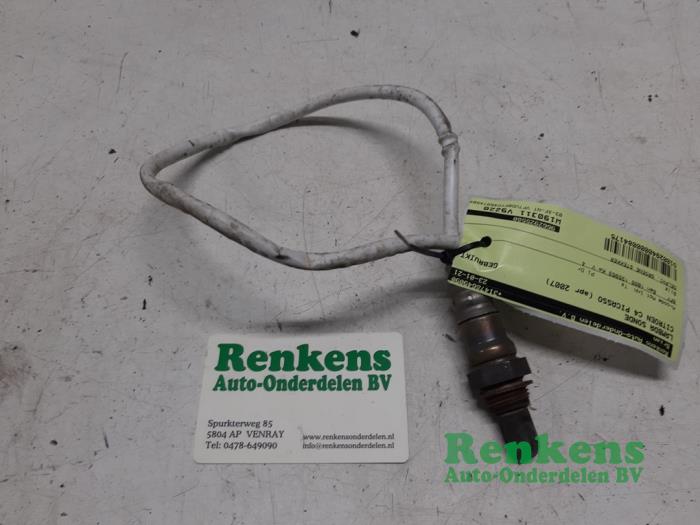 Sonde lambda Citroen C4 Picasso (UD/UE/UF), 2007 / 2013 1.8 16V, MPV, Essence, 1.749cc, 92kW (125pk), FWD, EW7A; 6FY, 2007-02 / 2011-12, UD; UE (Occasion)