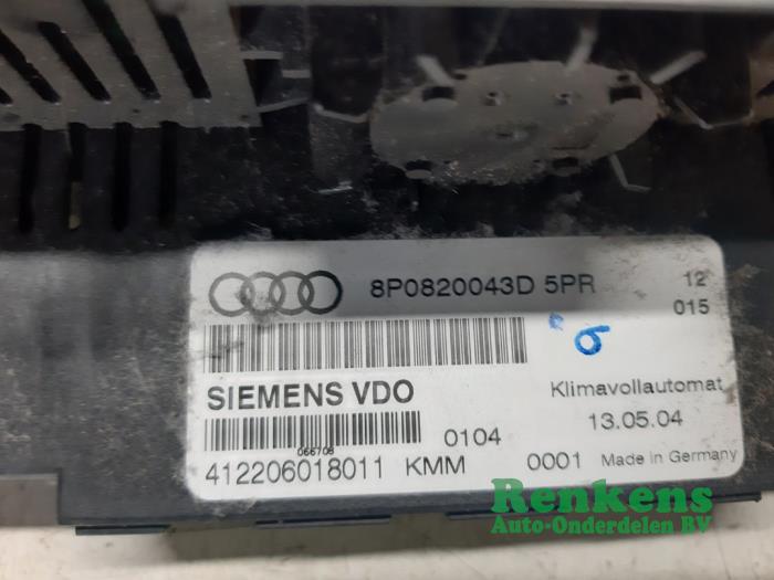 Panel sterowania nagrzewnicy z Audi A3 (8P1) 2.0 TDI 16V 2006
