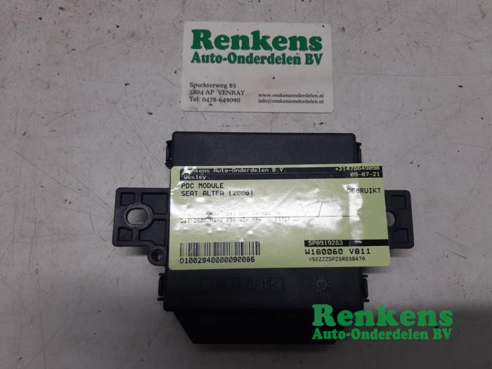 Begagnade PDC-modul Seat Altea (5P1) 2.0 TDI 16V Pris € 20,00 Marginaltabell erbjuds av Renkens Auto-Onderdelen B.V.