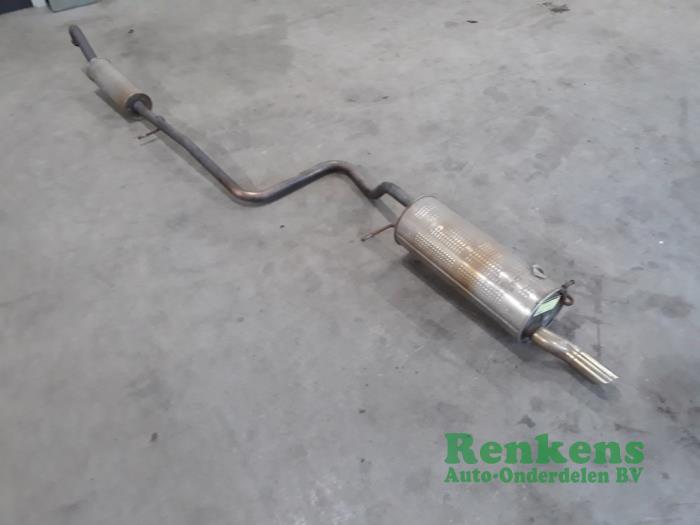 FORD FIESTA 1.8 DIESEL EXHAUST REAR SILENCER 100% QUALITY INC CLAMP