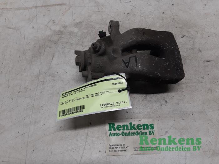 Gebrauchte Bremszange links hinten Renault Clio III Estate/Grandtour (KR) 1.2 16V TCE 100 Preis € 35,00 Margenregelung angeboten von Renkens Auto-Onderdelen B.V.