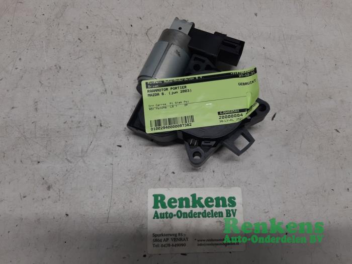 Usados Motor de ventanilla de puerta Mazda 6 Sport (GG14) 2.0 CiDT HP 16V Precio € 20,00 Norma de margen ofrecido por Renkens Auto-Onderdelen B.V.