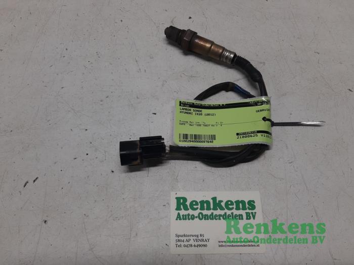 Usagé Sonde lambda Hyundai iX20 (JC) 1.4i 16V Prix € 25,00 Règlement à la marge proposé par Renkens Auto-Onderdelen B.V.