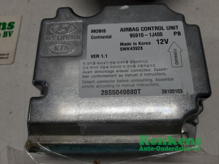Airbag set+module Hyundai i20 1.2i 16V 959101J400