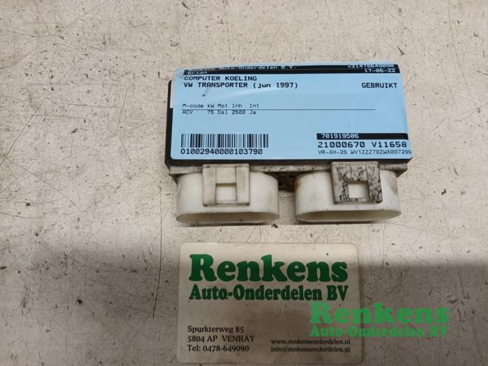 Used Cooling computer Volkswagen Transporter/Caravelle T4 2.5 TDI Price € 15,00 Margin scheme offered by Renkens Auto-Onderdelen B.V.