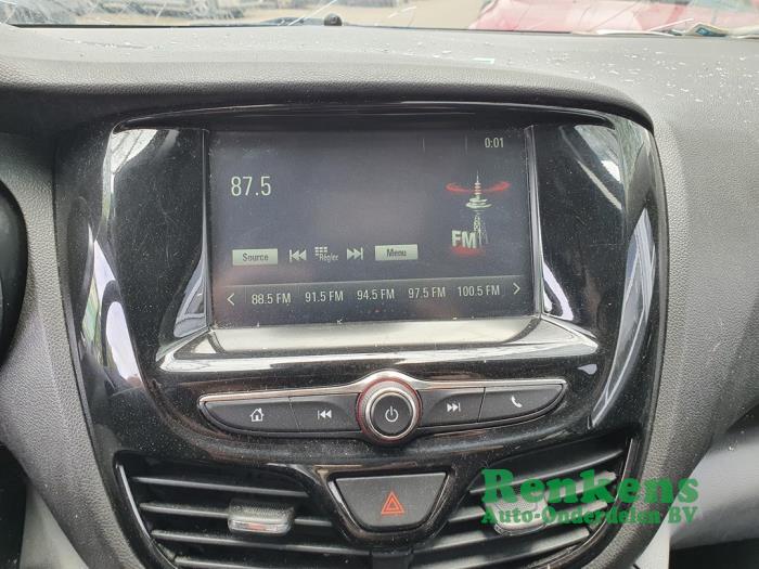 Begagnade Innerdisplay Opel Karl 1.0 12V Pris € 225,00 Marginaltabell erbjuds av Renkens Auto-Onderdelen B.V.