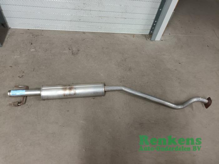 Exhaust middle silencer from a Opel Astra G (F08/48) 1.6 1999
