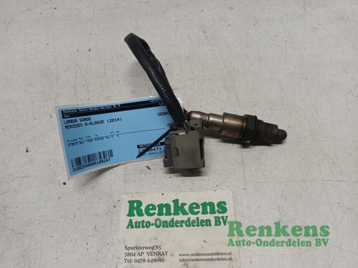 Usados Sonda Lambda Mercedes A (W176) 1.6 A-180 16V Precio € 25,00 Norma de margen ofrecido por Renkens Auto-Onderdelen B.V.