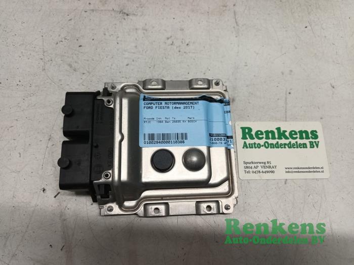 Used Engine management computer Ford Fiesta 7 1.1 Ti-VCT 12V 85 Price € 100,00 Margin scheme offered by Renkens Auto-Onderdelen B.V.
