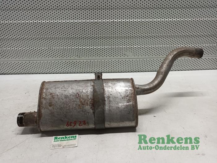 Silencieux Arrière échappement Pour Opel Kadett D 1.3 N SR - Neuf - Garantie 2 Ans - Marque Fröschl