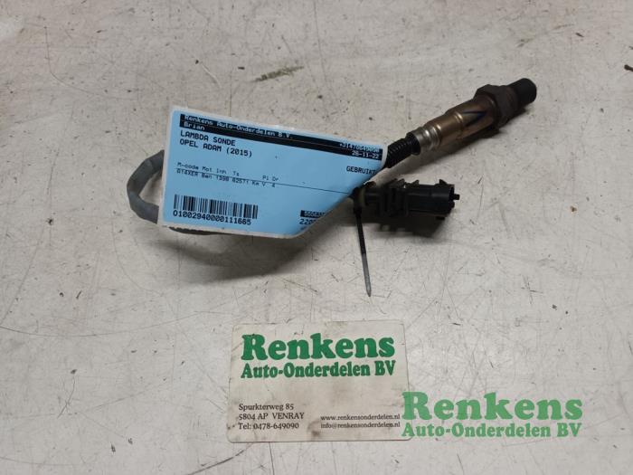 Usados Sonda Lambda Opel Adam 1.4 16V Bi-Fuel Ecoflex Precio € 20,00 Norma de margen ofrecido por Renkens Auto-Onderdelen B.V.