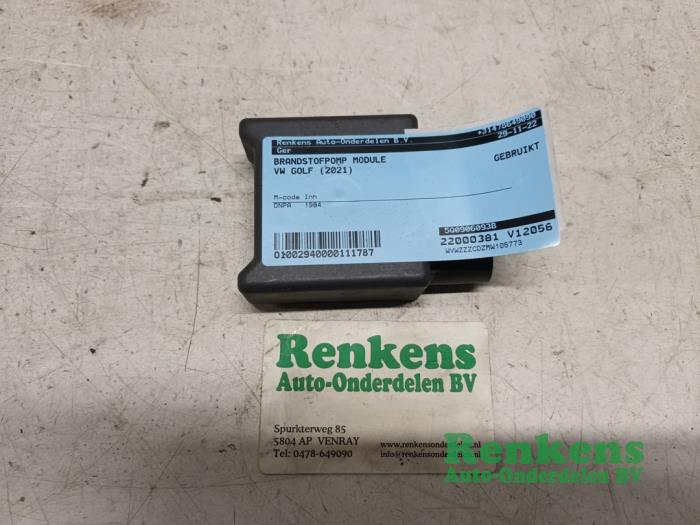 Usagé Module pompe carburant Volkswagen Golf VIII (CD1) 2.0 GTI 16V Prix € 40,00 Règlement à la marge proposé par Renkens Auto-Onderdelen B.V.