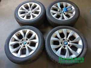 Used Sport rims set + tires BMW X1 (E84) sDrive 18d 2.0 16V Price on request offered by Renkens Auto-Onderdelen B.V.