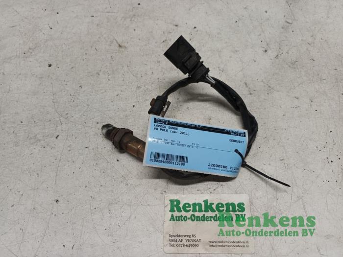 Usados Sonda Lambda Volkswagen Polo V (6R) 1.4 GTI 16V Precio € 20,00 Norma de margen ofrecido por Renkens Auto-Onderdelen B.V.