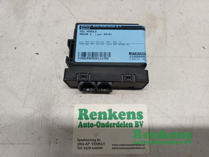 Usados Módulo PDC Mazda 2 (DE) 1.3 16V MZR Precio € 35,00 Norma de margen ofrecido por Renkens Auto-Onderdelen B.V.