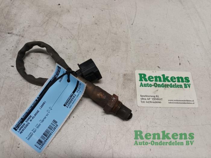 Usados Sonda Lambda Mercedes A (W169) 2.0 A-200 5-Drs. Precio € 20,00 Norma de margen ofrecido por Renkens Auto-Onderdelen B.V.