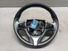 Steering wheel from a Renault Clio IV (5R), 2012 / 2021 1.2 16V, Hatchback, 4-dr, Petrol, 1.149cc, 54kW (73pk), FWD, D4F728; D4F740; D4FD7, 2012-11 / 2021-08, 5R0G; 5RNG; 5RRN; 5RSN 2017