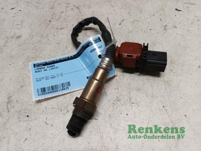 Usagé Sonde lambda Audi A4 Avant Quattro (B8) 3.0 TDI 245 V6 24V Prix € 20,00 Règlement à la marge proposé par Renkens Auto-Onderdelen B.V.