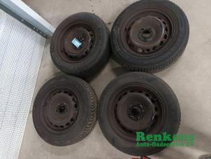 Used Set of wheels + winter tyres Volvo S60 I (RS/HV) 2.4 20V 140 Price on request offered by Renkens Auto-Onderdelen B.V.