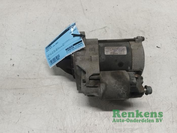 Używane Rozrusznik Suzuki Alto (RF410) 1.1 16V Cena € 30,00 Procedura marży oferowane przez Renkens Auto-Onderdelen B.V.