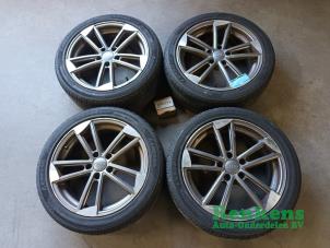 Used Sport rims set + tires Audi A3 Sportback (8PA) 1.2 TFSI Price on request offered by Renkens Auto-Onderdelen B.V.