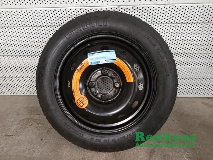 Space-saver spare wheel Fiat 500 1.2 69 - 135X80X14 Steel FIAT