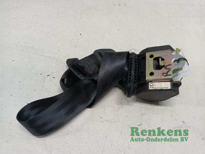 Rear seatbelt, right from a Peugeot 206 (2A/C/H/J/S) 1.6 16V 2004