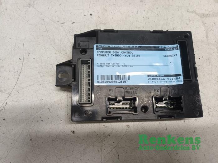 Used Body control computer Renault Twingo III (AH) 1.0 SCe 70 12V Price € 50,00 Margin scheme offered by Renkens Auto-Onderdelen B.V.
