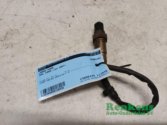 Usagé Sonde lambda Opel Corsa D 1.2 16V Prix € 20,00 Règlement à la marge proposé par Renkens Auto-Onderdelen B.V.