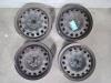 Set of wheels from a Kia Picanto (BA), 2004 / 2011 1.0 12V, Hatchback, Petrol, 999cc, 45kW (61pk), FWD, G4HE, 2004-04 / 2011-04, BAGM21; BAH51; BAM51 2005
