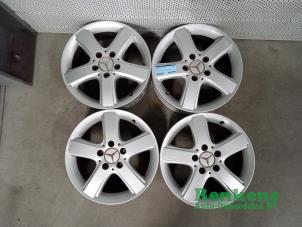 Used Set of sports wheels Mercedes B (W245,242) 2.0 B-200 CDI 16V Price on request offered by Renkens Auto-Onderdelen B.V.