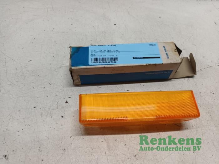 Blinkerglas links Opel Kadett C 1.2 - 1226645 HELLA