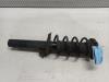 Front shock absorber rod, left from a Volkswagen Golf Plus (5M1/1KP), 2005 / 2013 1.9 TDI 105, MPV, Diesel, 1.896cc, 77kW (105pk), FWD, BLS, 2005-06 / 2009-01, 5M1 2008
