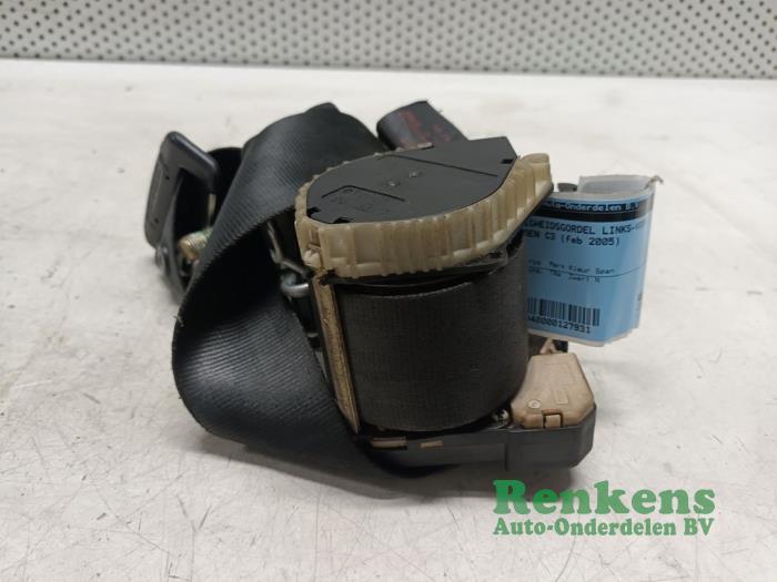 Ceinture de securite avant gauche clearance c3