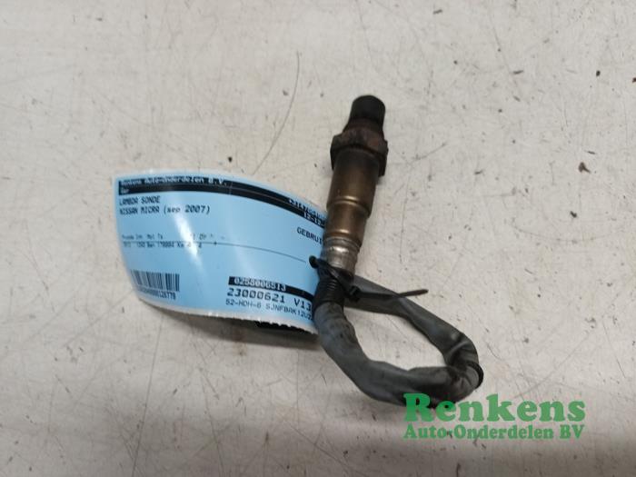 Usagé Sonde lambda Nissan Micra (K12) 1.2 16V Prix € 20,00 Règlement à la marge proposé par Renkens Auto-Onderdelen B.V.
