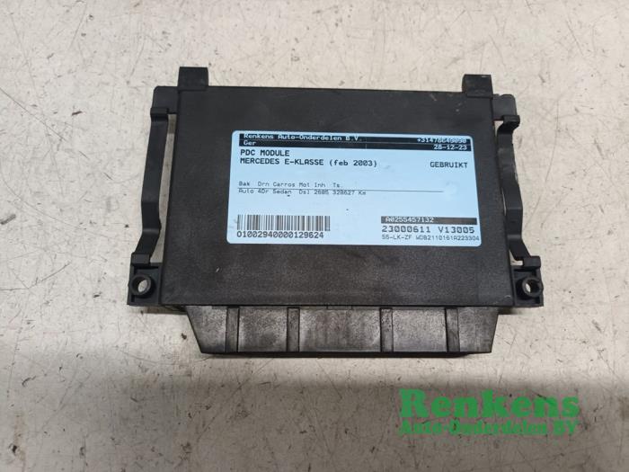 Usados Módulo PDC Mercedes E (W211) 2.7 E-270 CDI 20V Precio € 20,00 Norma de margen ofrecido por Renkens Auto-Onderdelen B.V.