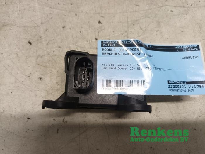 ESP acceleration yaw rate sensor