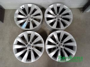 Used Set of sports wheels Volkswagen Scirocco (137/13AD) 1.4 TSI 122 16V Price on request offered by Renkens Auto-Onderdelen B.V.