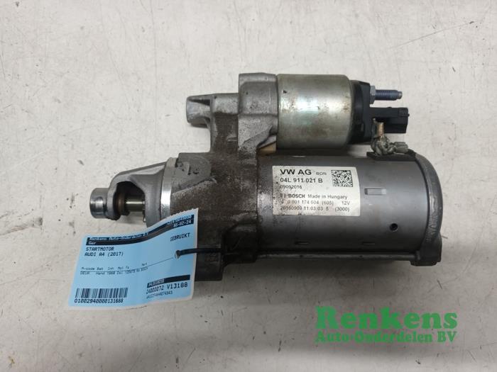 Gebrauchte Anlasser Audi A4 Avant (B9) 2.0 TDI Ultra 16V Preis € 40,00 Margenregelung angeboten von Renkens Auto-Onderdelen B.V.