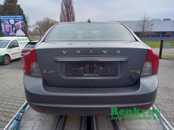 Rear bumper from a Volvo S40 (MS) 1.6 D2 2012
