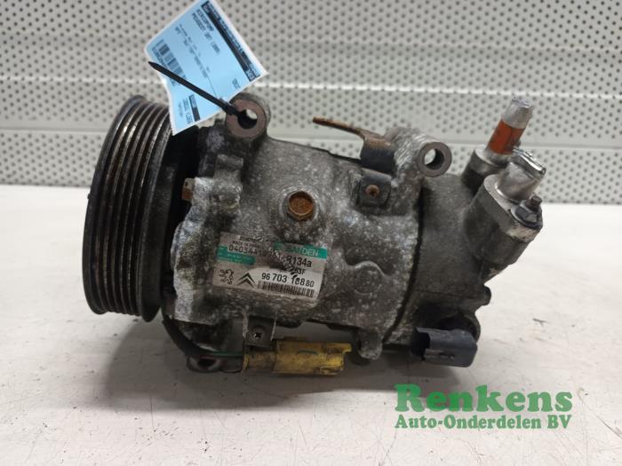 Air conditioning pump from a Peugeot 207/207+ (WA/WC/WM) 1.4 16V VTi 2009