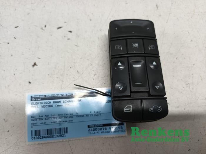 Electric window switch from a Opel Vectra C GTS 1.8 16V 2002