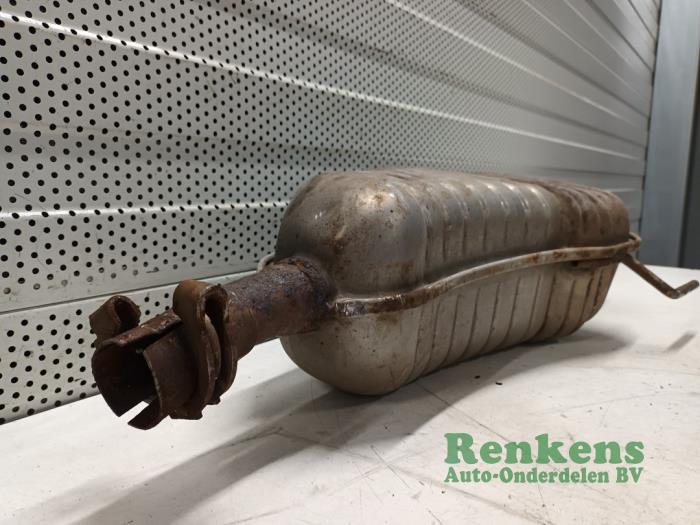 Exhaust rear silencer from a Opel Astra H (L48) 1.6 16V 2007