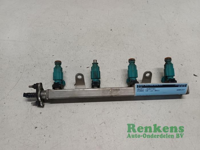 Usagé Système d'injection Hyundai i20 1.2i 16V Prix € 50,00 Règlement à la marge proposé par Renkens Auto-Onderdelen B.V.