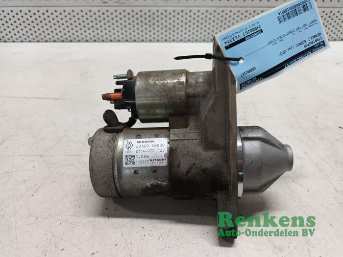 Gebrauchte Anlasser Renault Scénic III (JZ) 2.0 16V CVT Preis € 30,00 Margenregelung angeboten von Renkens Auto-Onderdelen B.V.