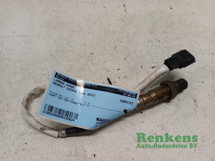 Usados Sonda Lambda Renault Scénic III (JZ) 2.0 16V CVT Precio € 20,00 Norma de margen ofrecido por Renkens Auto-Onderdelen B.V.